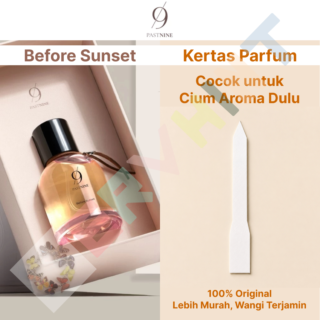 [Kertas Parfum] Past Nine - Before Sunset EDP (Eau de Parfum) | Citrus Floral | Wanita