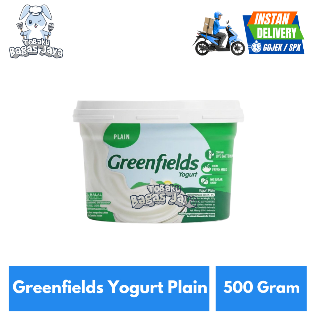 Greenfields Yogurt Plain 500 Gram