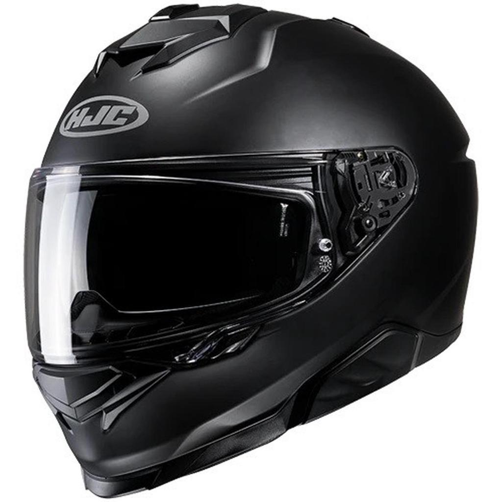 HELM HJC i71 SEMI FLAT BLACK FULL FACE HELMET HJC ORIGINAL