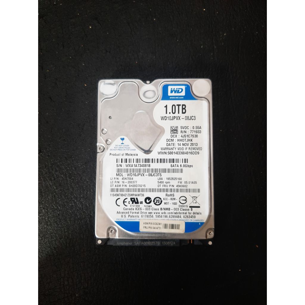 hadd hardisk laptop 1tb