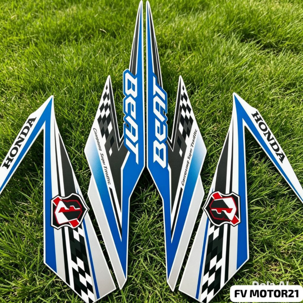 STRIPING/STIKER HONDA BEAT FI ESP TAHUN 2017