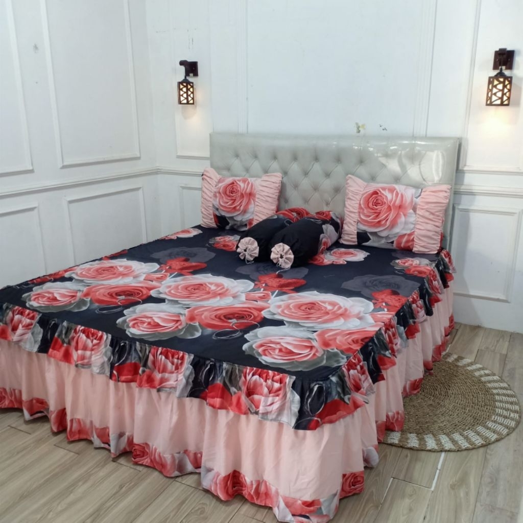 Sprei rumbai Susun Minimalis UK 200x200x30 | Sarban Jumbo | Sarban hotel