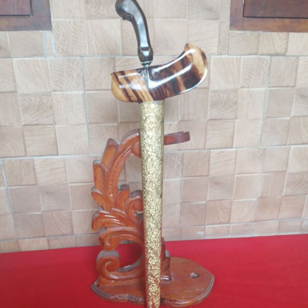 Keris Kyai Sengkelat Luk 13 TUS,Sepuh Pamor Melati Sinebar,,Wahyu Tumurun