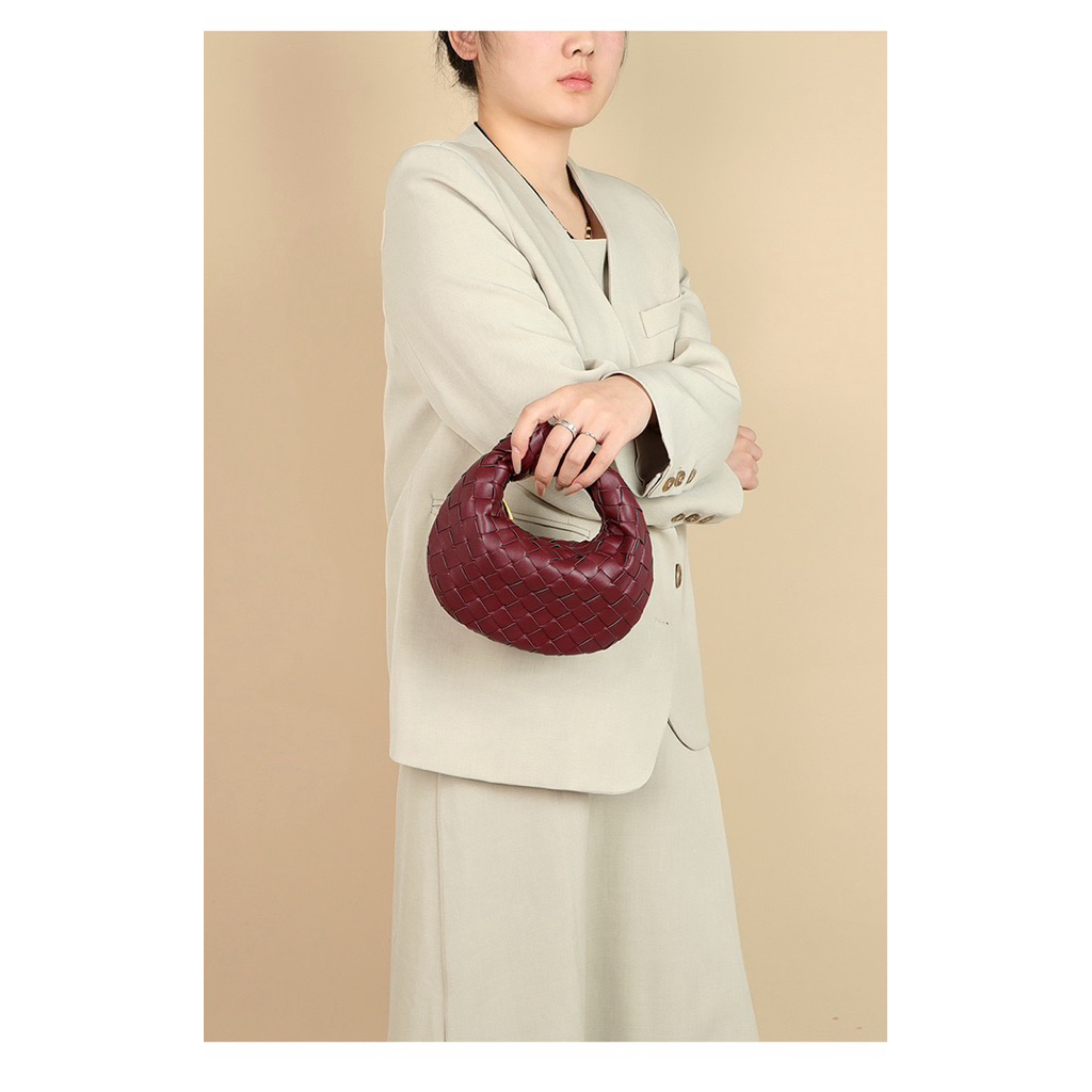 BV B2127 Tas Tangan anyam mini Tas pesta