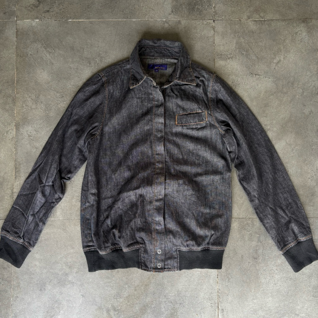 Jeniffer Dean Wash Denim Jacket Man