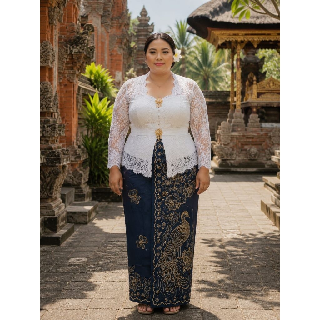 Kamen Jadi Bordir Jumbo 4XL/Kamen Strait Songket Bordir/Kamen Bali
