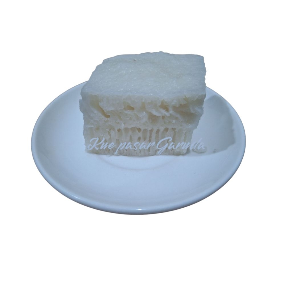 kue apem putih / pak thong ko khas kalimantan