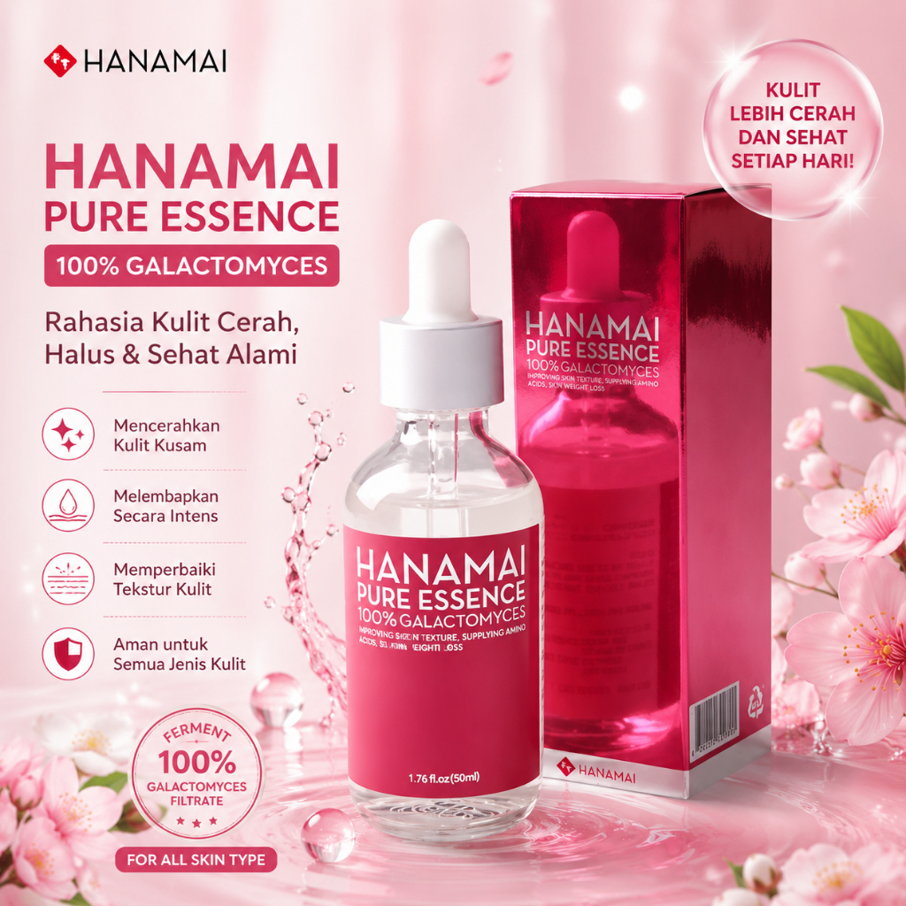 HANAMAI GOLD PURE ESSENCE SERUM WAJAH