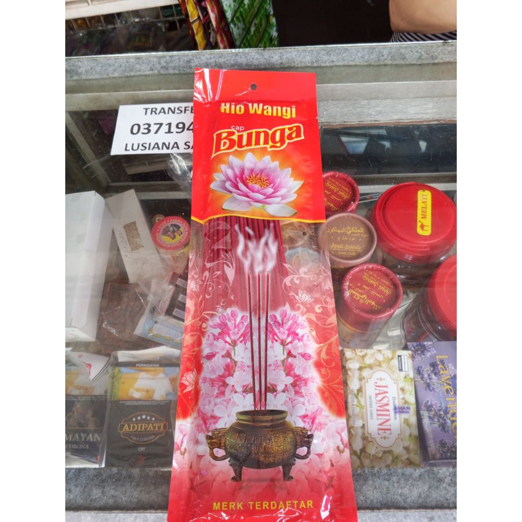 Hio Wangi Cap Bunga - Aroma Tahan Lama, Praktis Digunakan