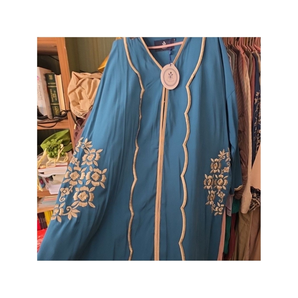nwt aafiya khaira dark teal S