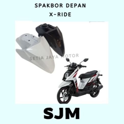 SPAKBOR DEPAN X-RIDE 115 HITAM WIN