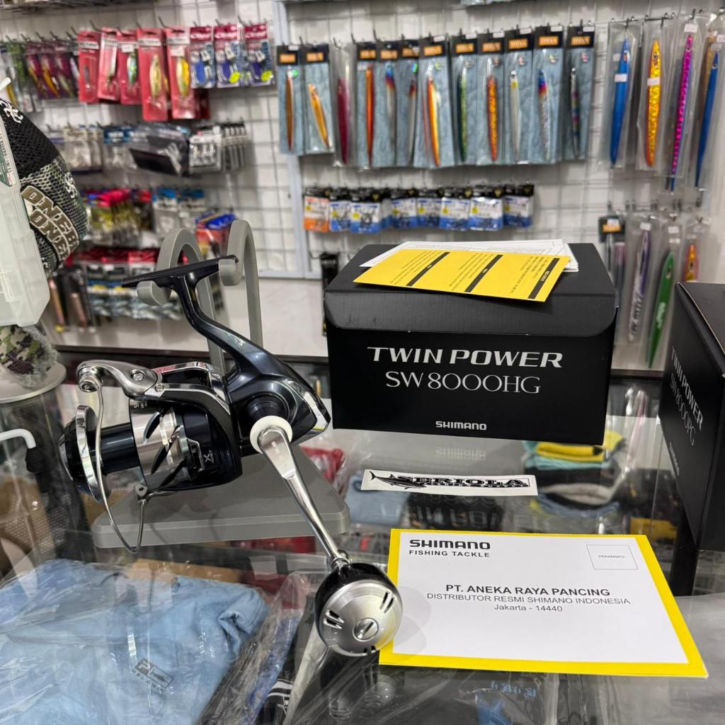 REEL SHIMANO TWIN POWER SW8000PG SW8000HG// REEL SPINNING