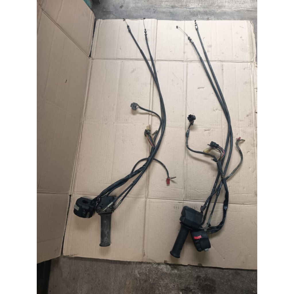 Saklar set yamaha Scorpio new 2011/2013Asli copotan motor
