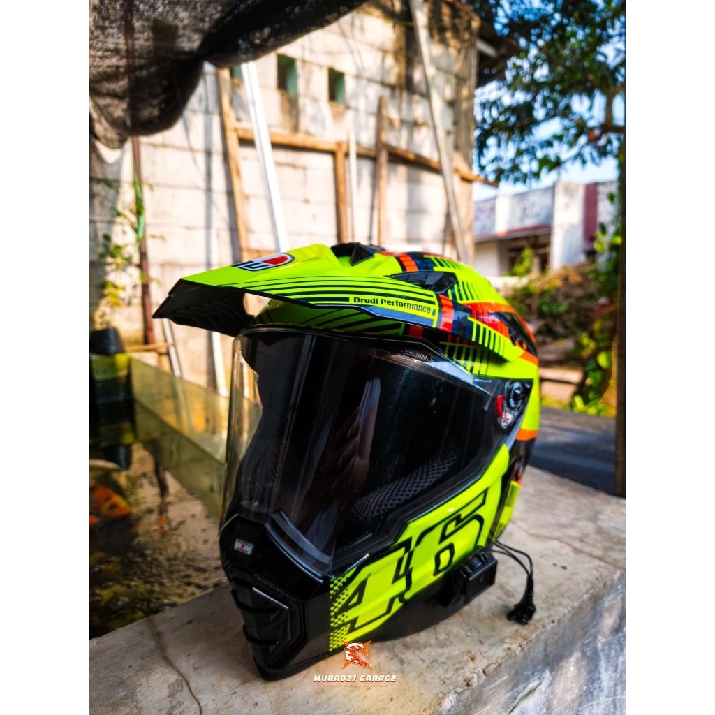 AGV AX8 DUAL EVO SOLELUNA