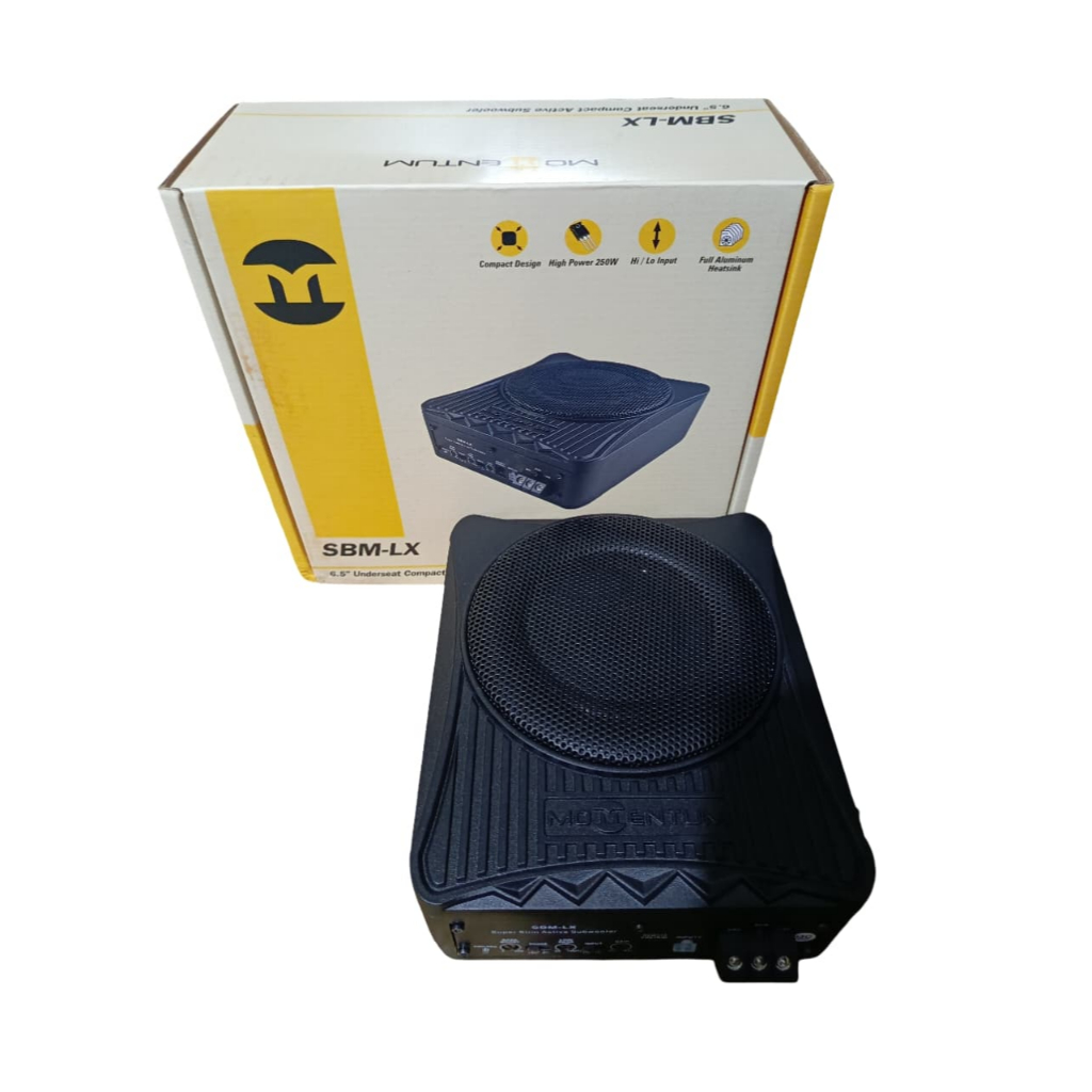 Subwoofer kolong momentum SBM -LX  6,5 inch subwoofer kolong undersat mobil aktif