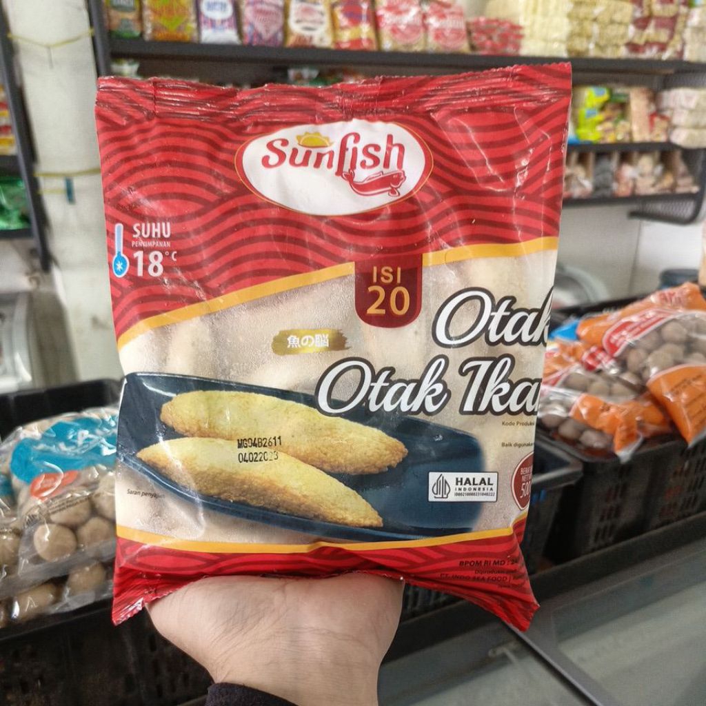 Sunfish Otak - Otak Ikan 500gr