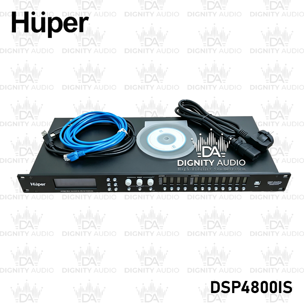 Speaker Management DLMS HUPER DSP4800 | DSP 4800 IS Original 4 in 8 out