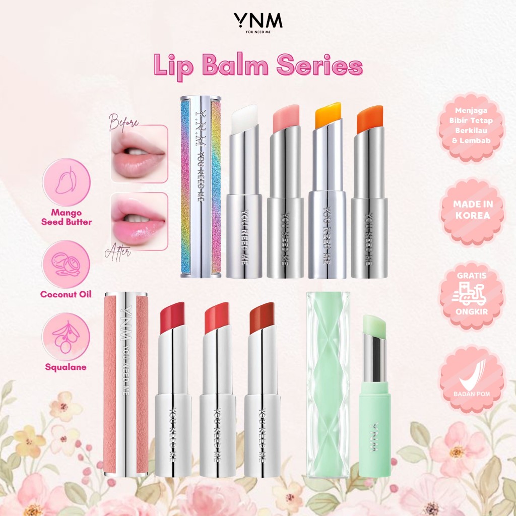 YNM You Need Me Honey Lip Balm | Candy Pop Glow Melting Balm