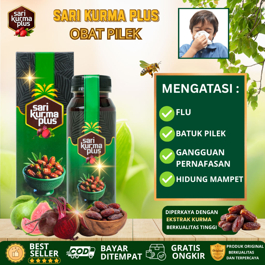 Madu Untuk Flu Batuk Melegakan Pernapasan Madu Flu Batuk Pilek Demam Anak dan Dewasa Madu Gurah Flu 