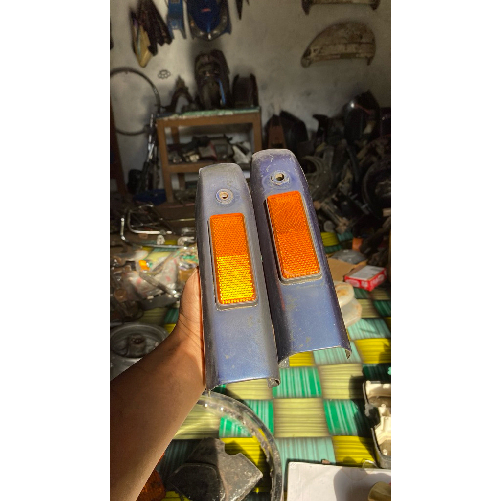 Cover sparkbor RC100 ori biru dongker