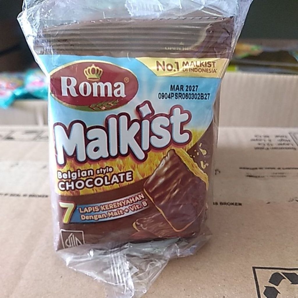 Roma malkist coklat belgian