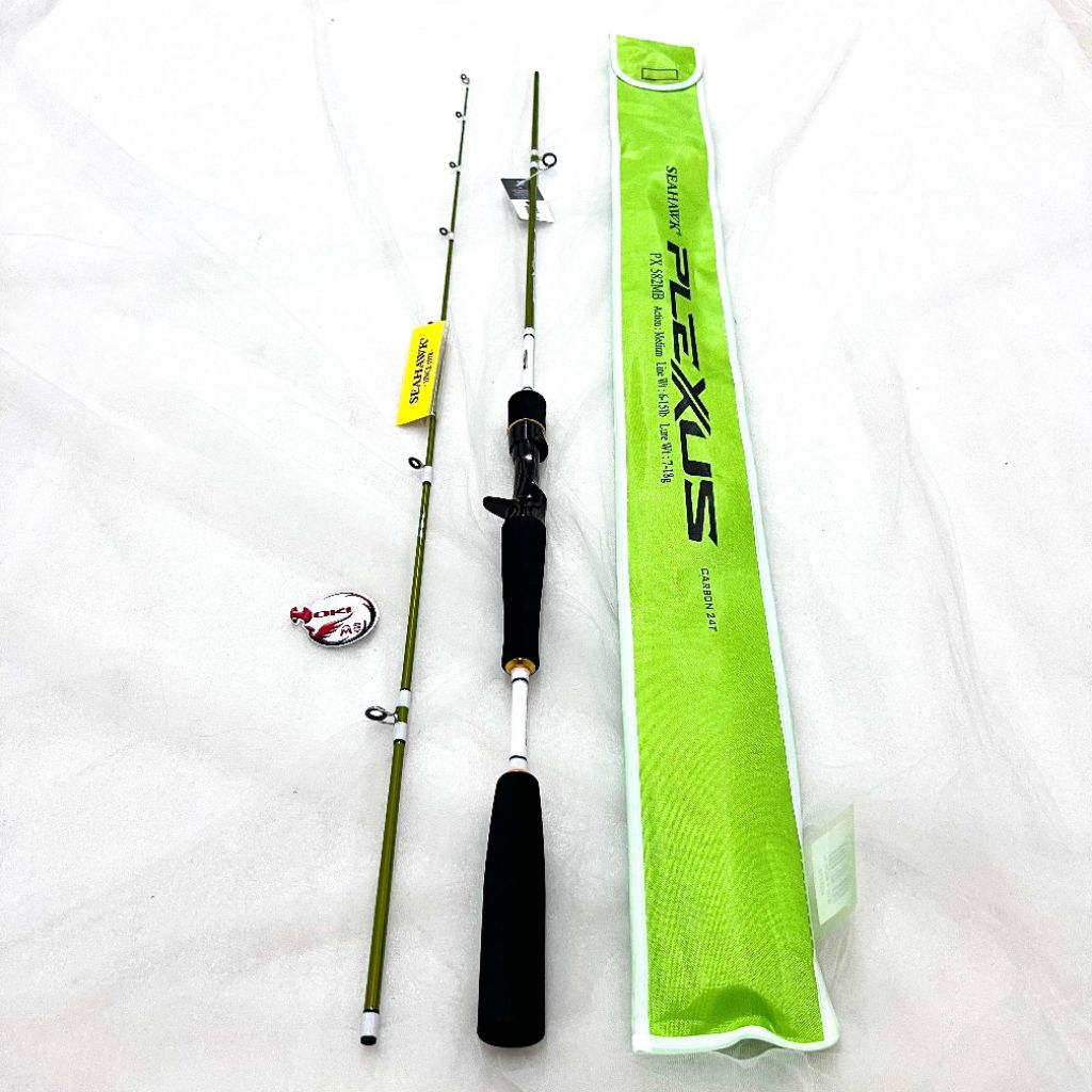 Joran bc seahawk Plexus 582 Fuji ring guide joran bait casting seahawk kuat