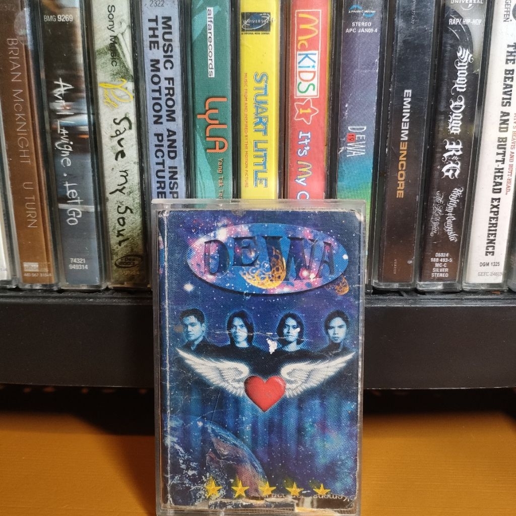 Kaset Pita Dewa Dewa19 Dewa 19 Bintang 5 Lima Separuh Nafas cover ambyar baca deskripsi