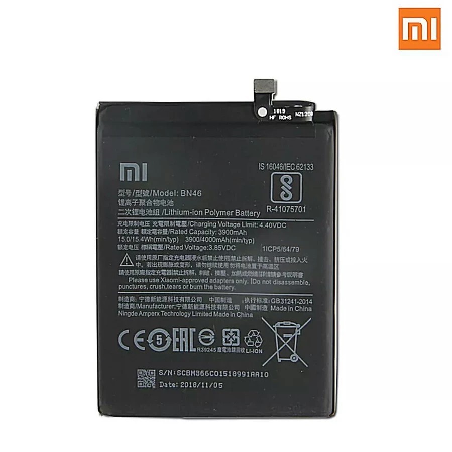 BATTERY BATERAI BATRE BN-46 FOR XIAOMI REDMI 7/NOTE8 ORIGINAL COPOTAN