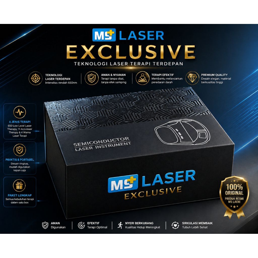 JAM TERAPI LASER MS LASER DILENGKAPI INTRANASAL