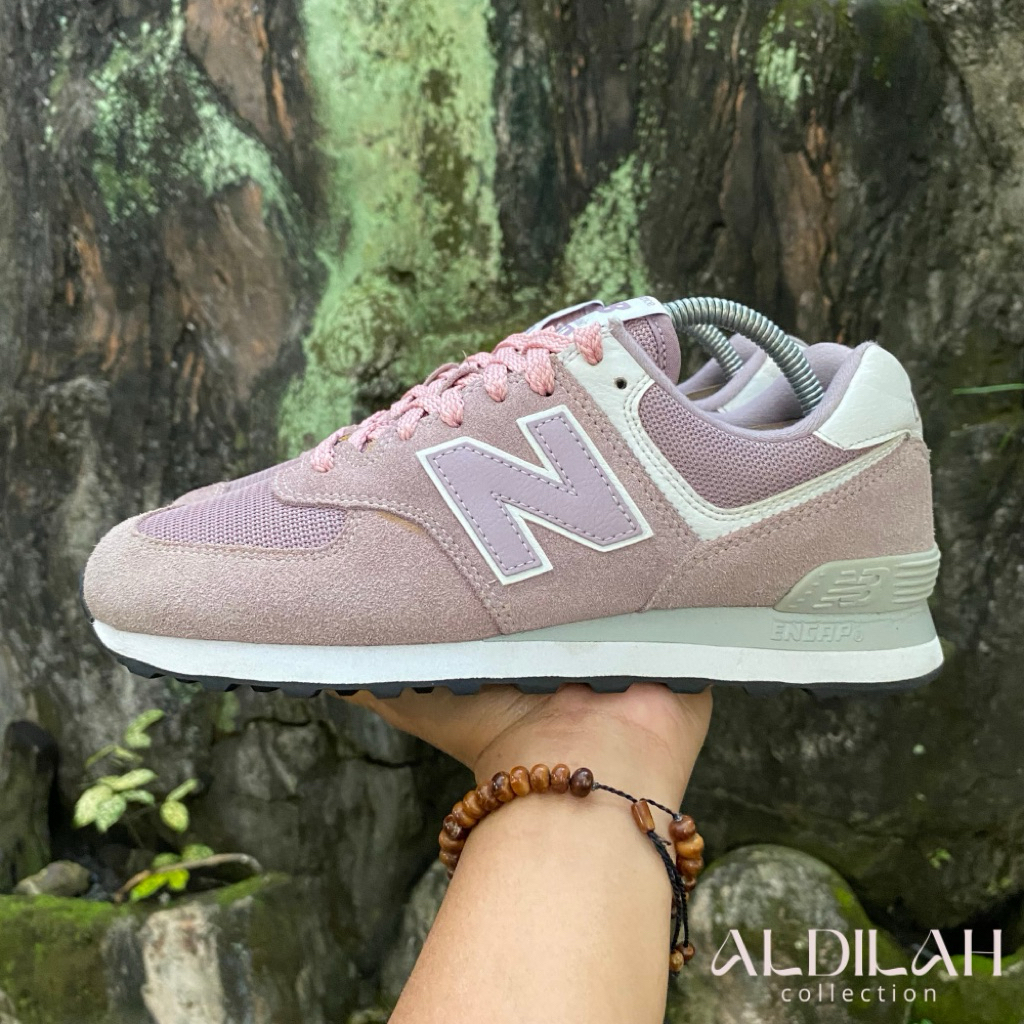 Sneakers New Balance NB 574 Series 'Pink' Classic Sporty Size 40.5 (25.5cm)