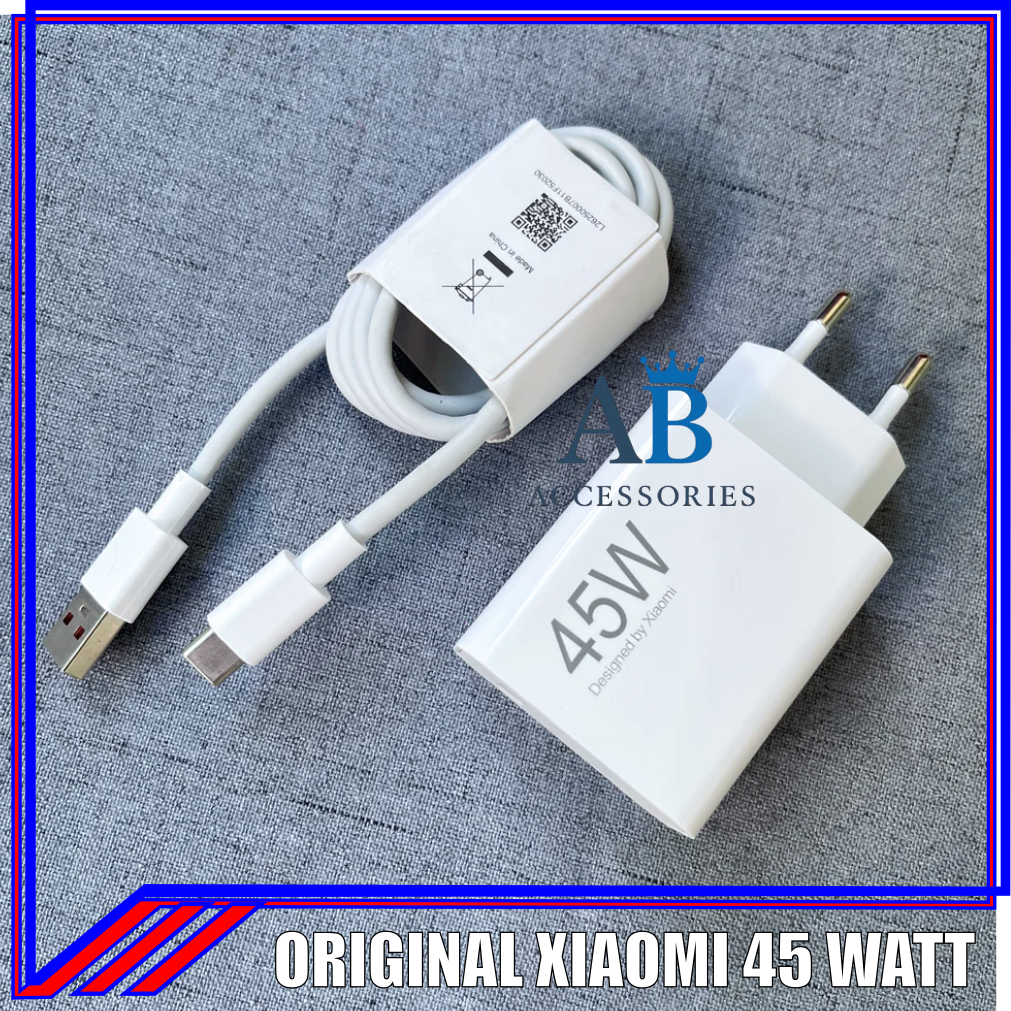 Charger Xiaomi 45W Fast Charging | Xiaomi Charger 45W Turbo Charging