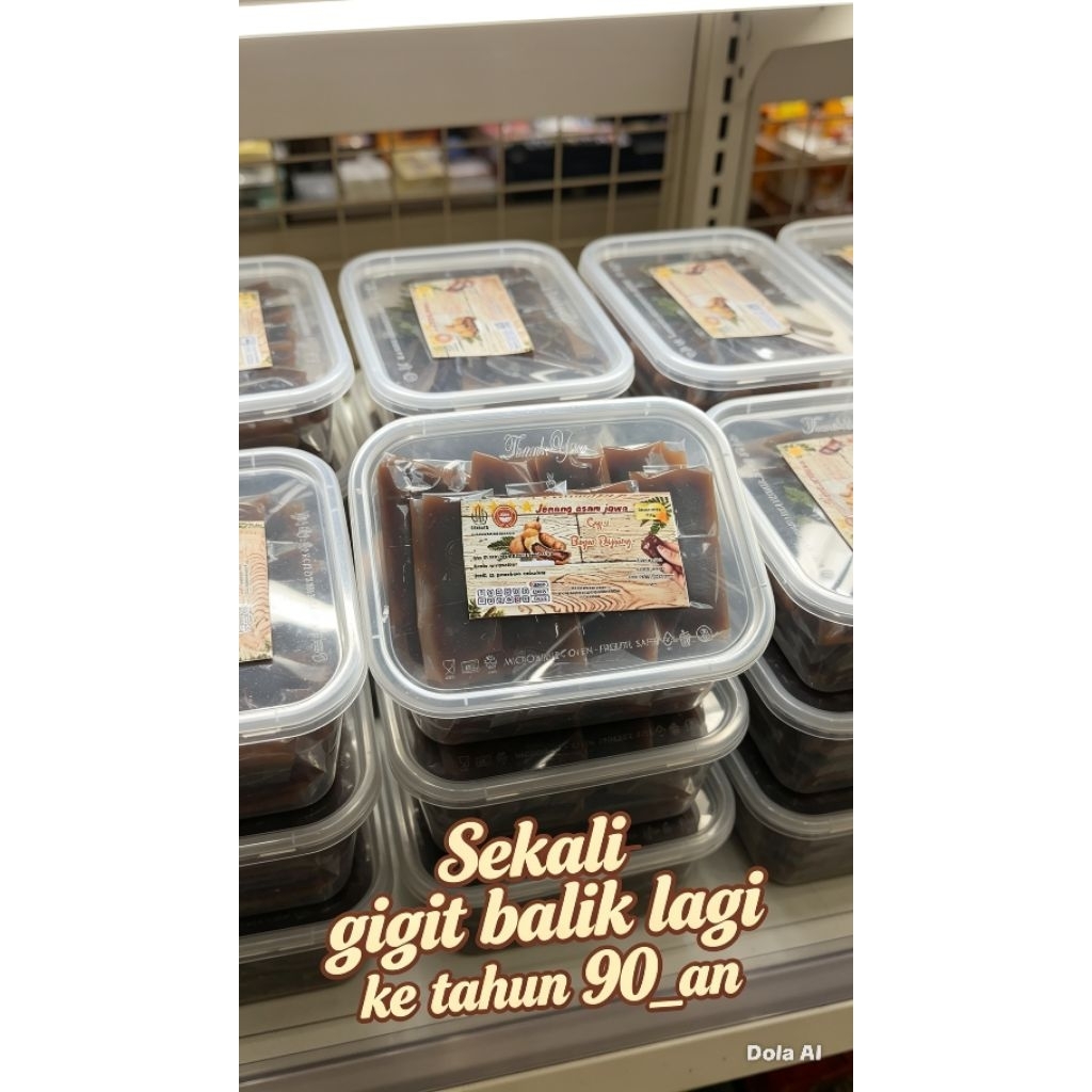 jenang asem, permen asam Jawa lunak