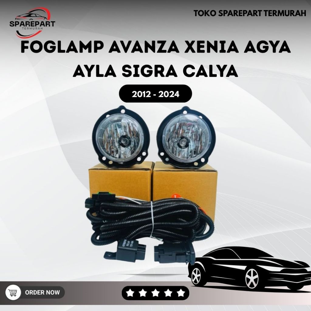 FOGLAMP AVANZA XENIA AGYA AYLA SIGRA CALYA 2012 - 2024