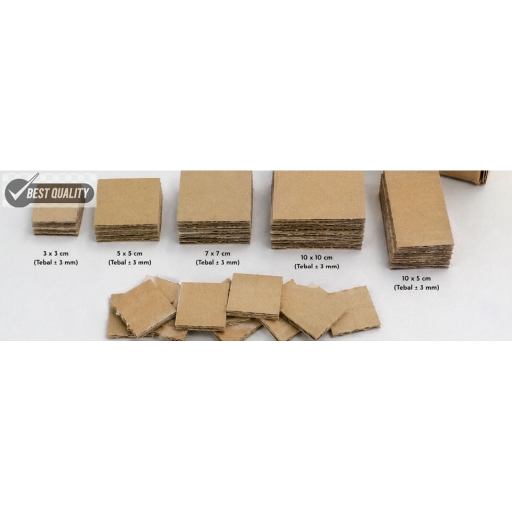 Kardus / Karton box Potongan kecil