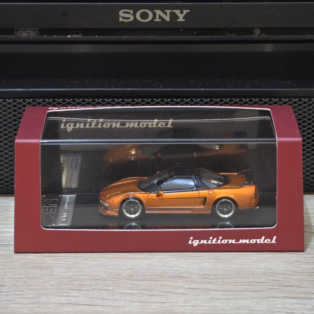 Ignition Model 1/64 Honda NSX (NA1) Orange Metallic