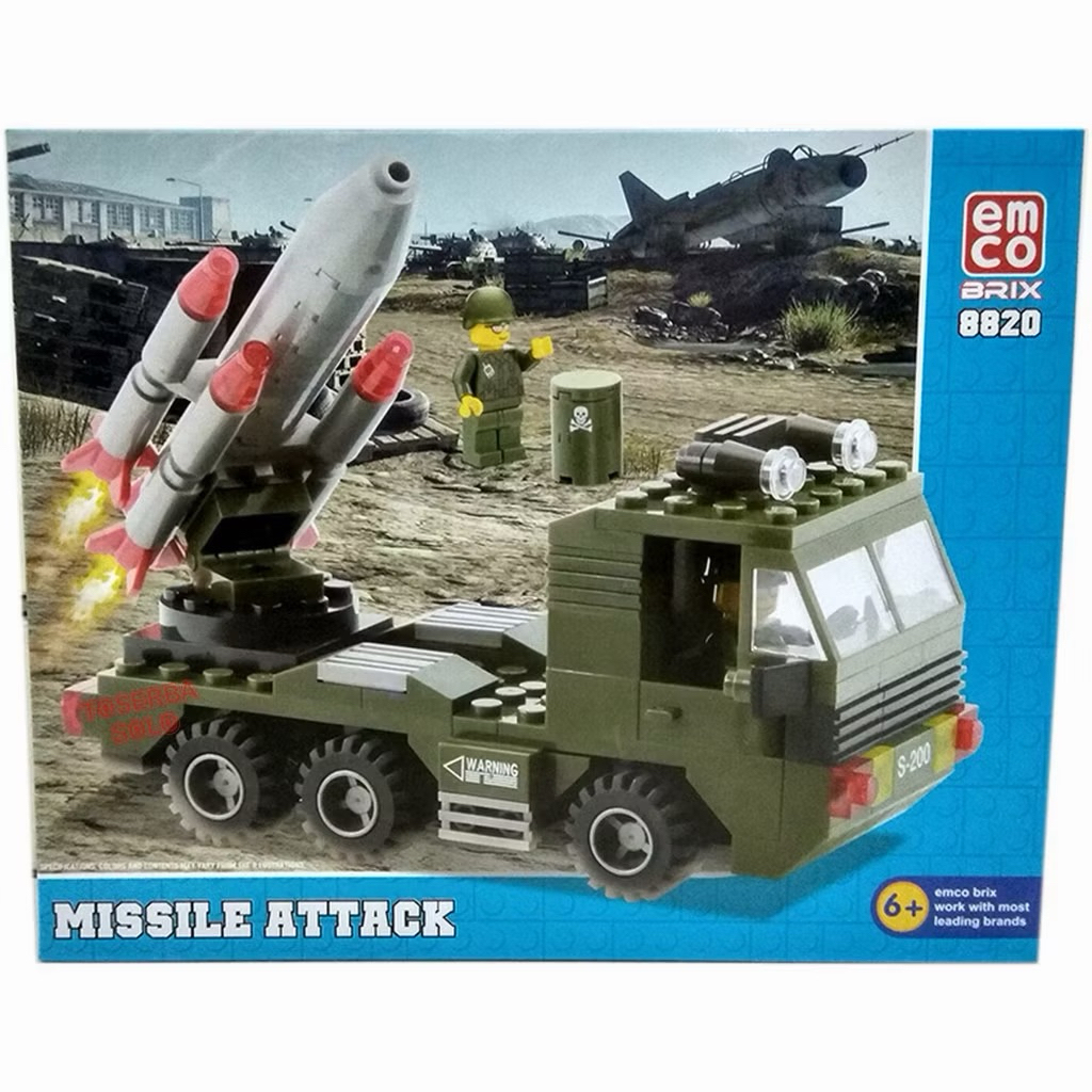 Emco Missile Attack 8820 EMCO / SALE DISKON EMCO BRIX MISSILE ATACK / Emco Brix Missile Attack 8820 