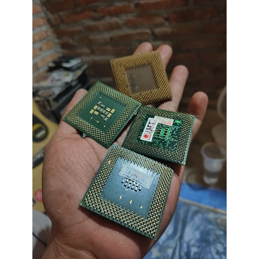 bahan leburan prosesor jadul