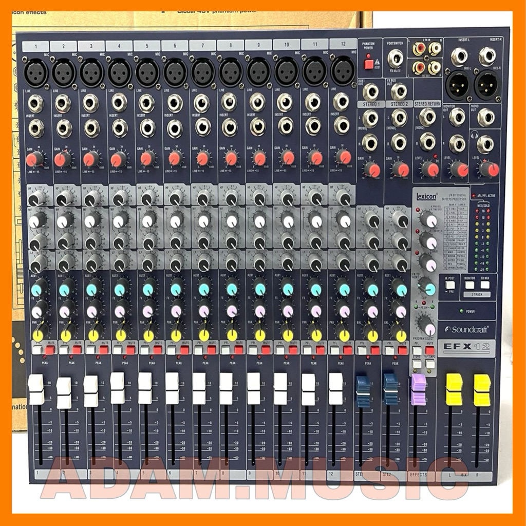 Mixer Audio Soundcraft EFX12 Profesional Original efx12 ( COD )