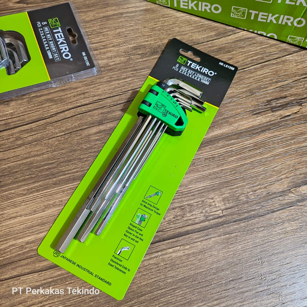 Kunci L Set 8 Pcs Tekiro Panjang Kunci L 1 Set Lengkap Tekiro Hey Key Long Set Murah