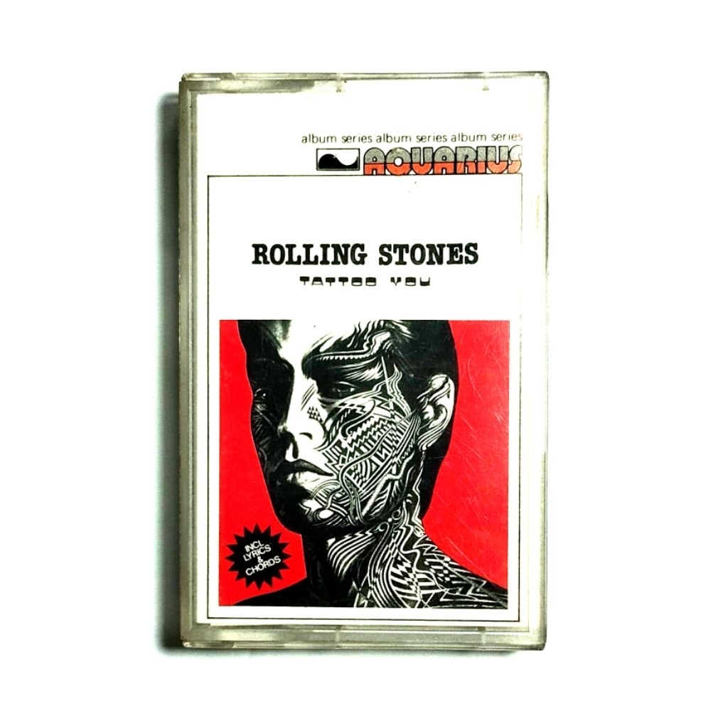 kaset pita rolling stones tattoo you