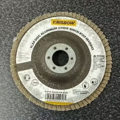 krisbow abrasive flap disc aluminium oxide grit#40, 80,120