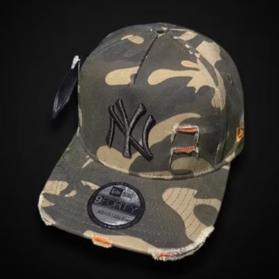 TOPI MLB BASEBALL PRIA WANITA MOTIF SOBEK ORIGINAL CAMO ARMY / TOPI PRIA WANITA / TOPI WITH BOX