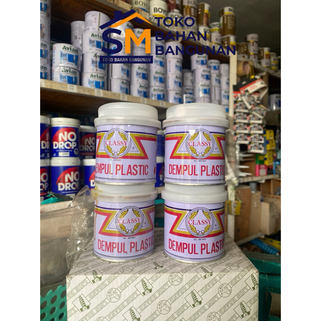 Dempul Classy 250gr Dempul Plastik Dempul Besi