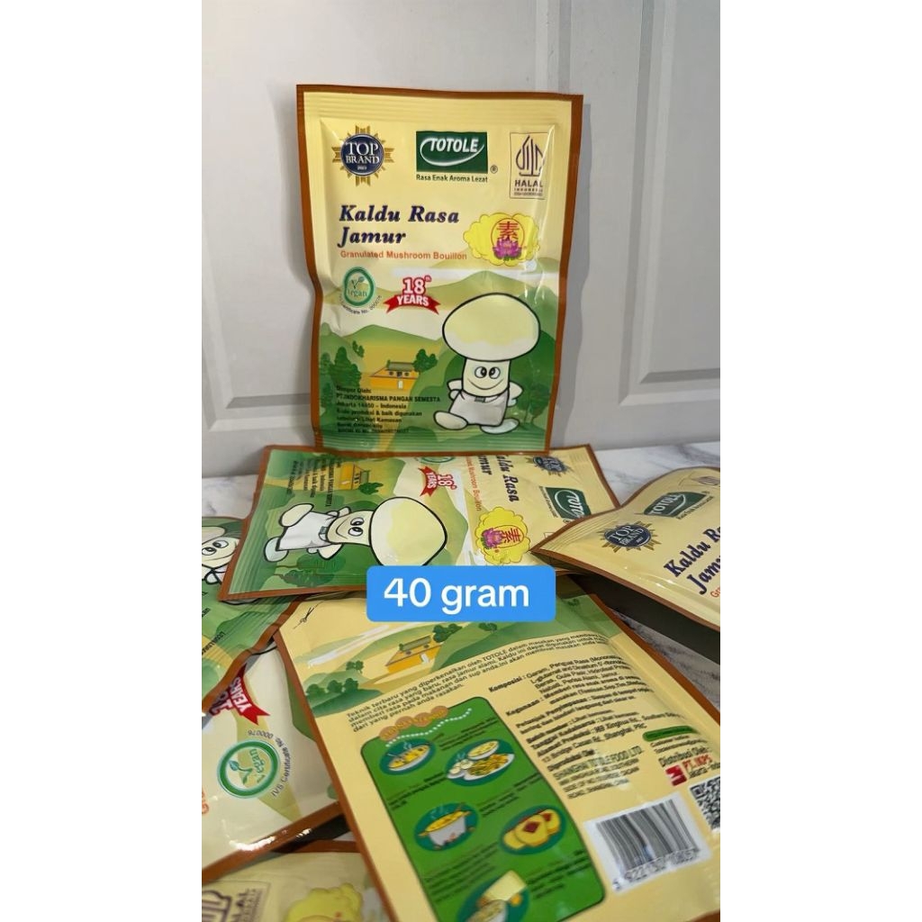 Kaldu jamur Totole 40 gram