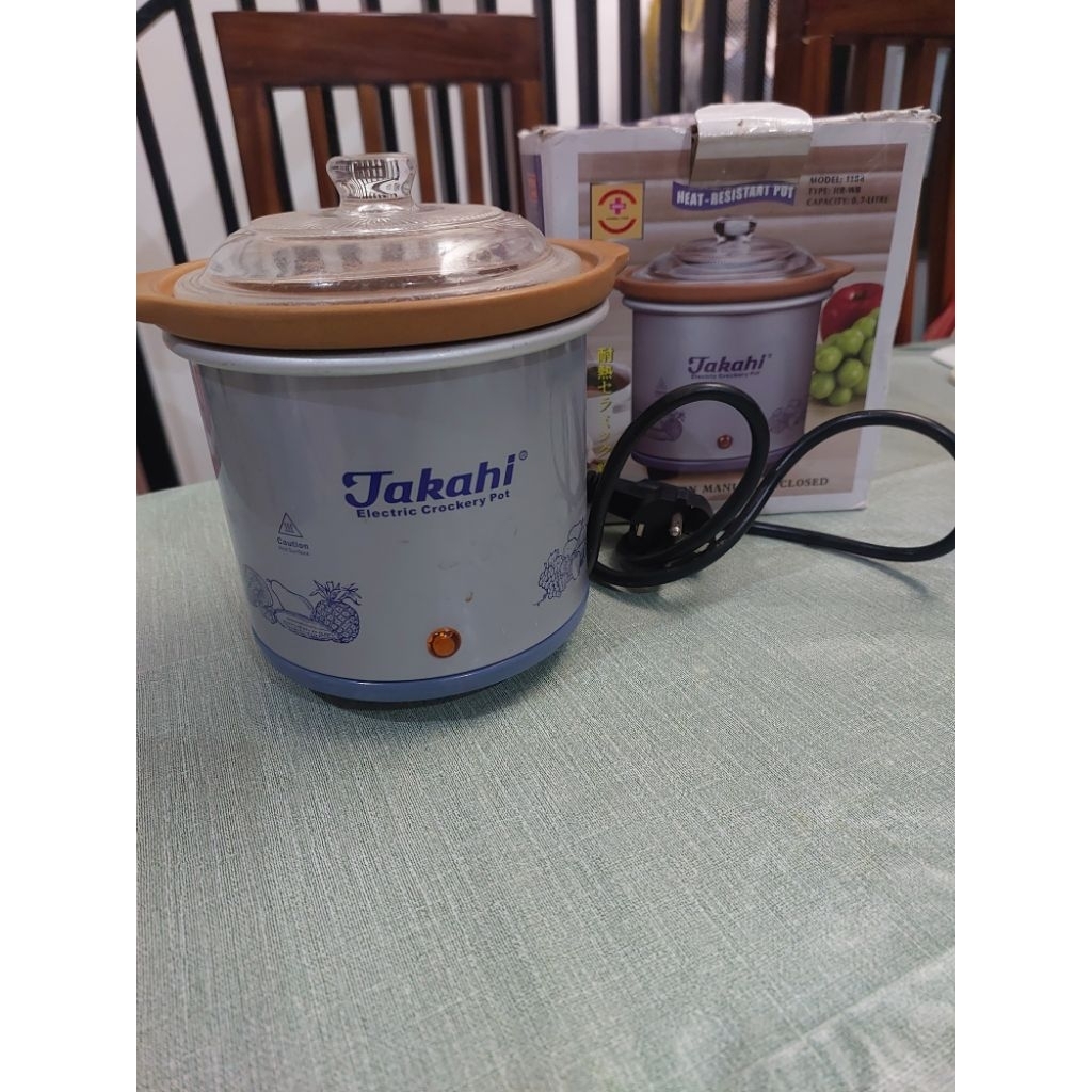 preloved Takahi slow cooker 0.7l