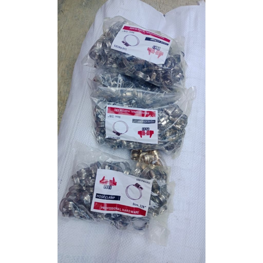 hose clam/clam stainless