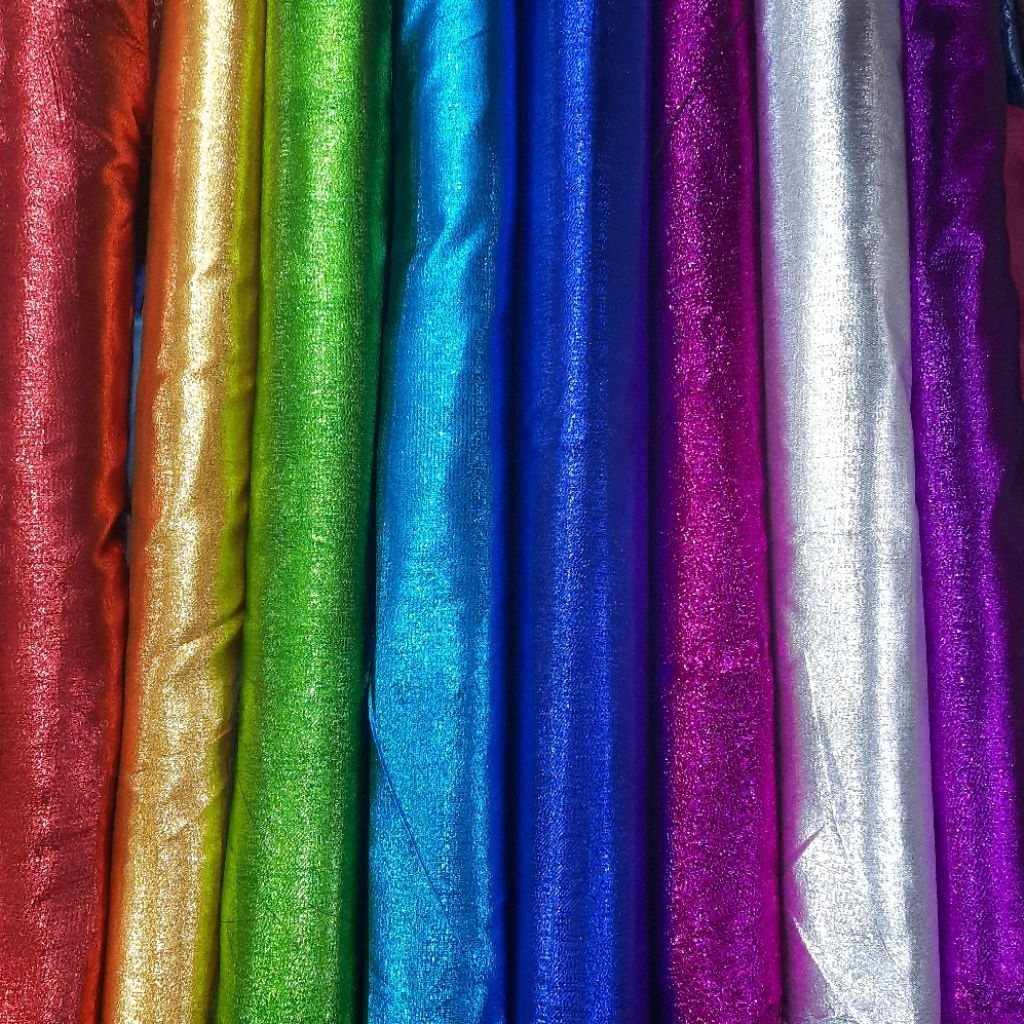 JAYA TEXTILE | Kain Songket LAME JAGUNG Emas