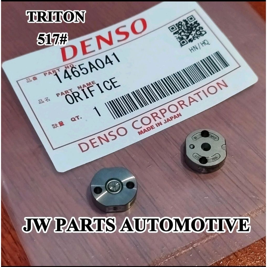 ORIFICE INJECTOR TRITON PAJERO CONTROL VALVE INJECTOR TRITON PAJERO