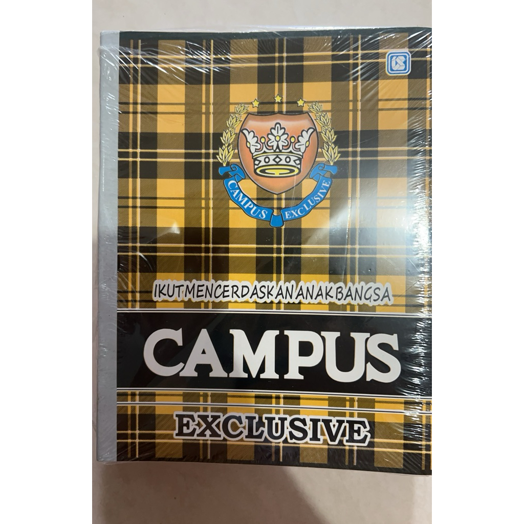 Buku Campus EXCLUSIVE isi 38, dapat 10pc, BONUS TIKET JUNGLELAND