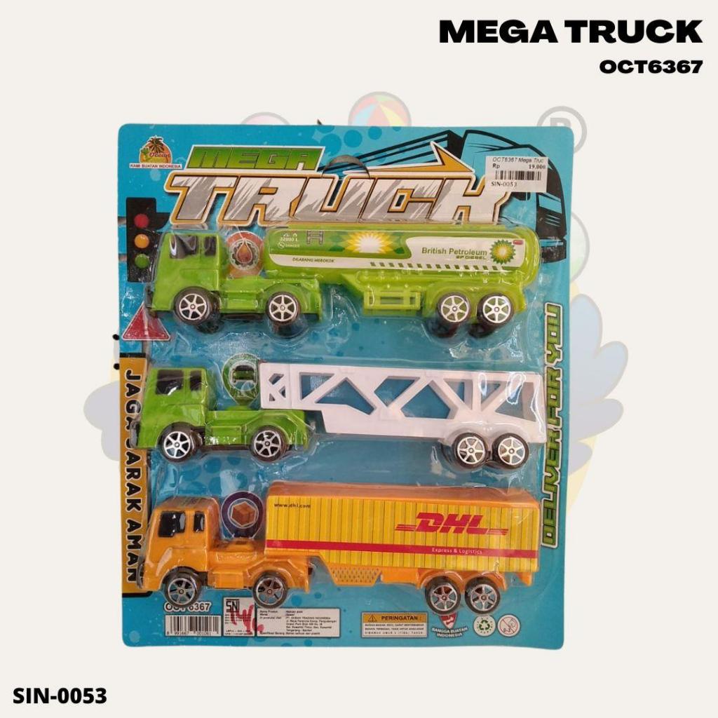 RAJAWALI TOYS GAJAHMADA MAINAN ANAK TRUCK SET